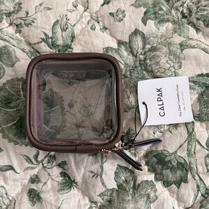 Calpak Tiny Cosmetic Case in Mocha